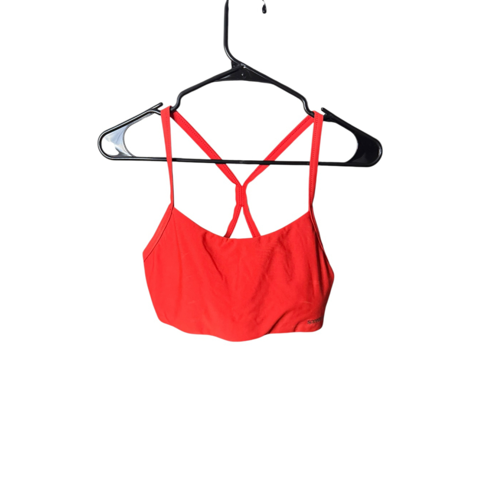Women's Speedo Sports Bra in Dragon Fire M